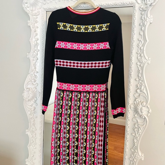 AUTHENTIC EMILIO PUCCI RARE Knit Pleated Logo Dress - Picture 14 of 15